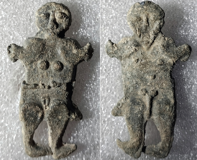 Figura 3. Cara femenina y masculina, detalle.