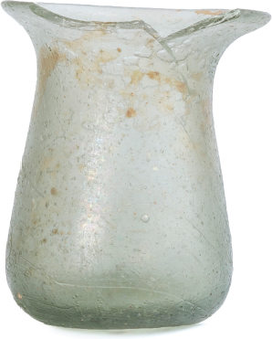 Figura 5. R407. Ampolla para perfume (siglos XIV-XV). © Museo de la Alhambra (fotografía: José Domingo Lentisco Navarro, Arquemus Medievalia).