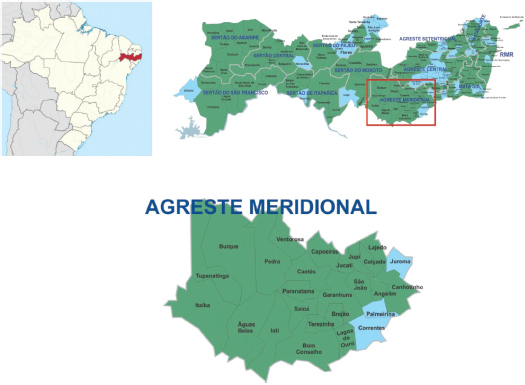 Figura 2. Localização da região de estudo