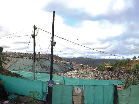Figura 2. Vertedero municipal de Buenaventura a cielo abierto