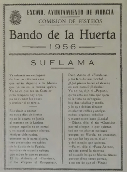 Imagen 6. Bando de la huerta, 1956. Murcia (España).