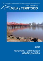 					View No. 10 (2017): Public Policy and Water and Sanitation Management in Argentina
				