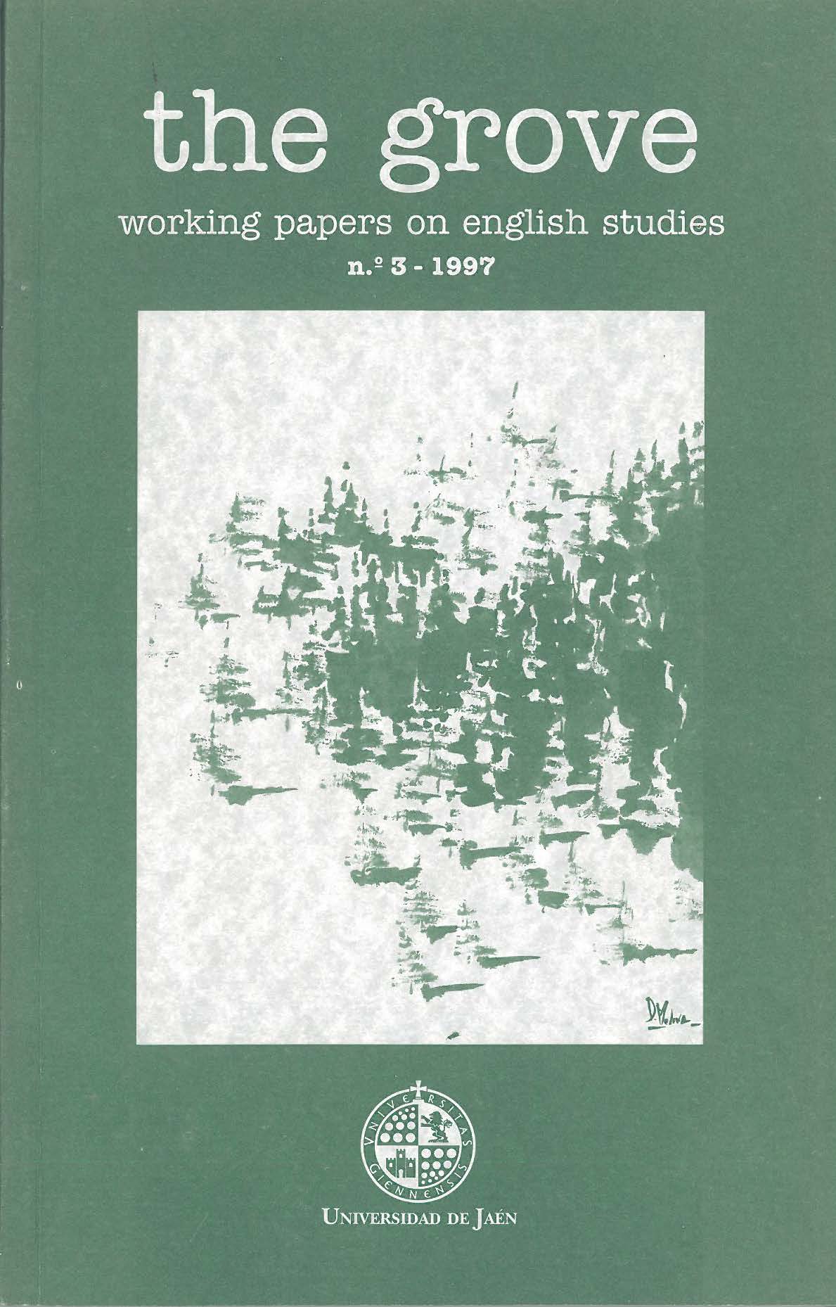 					View Vol. 3 (1997): The Grove. Working Papers on english studies
				