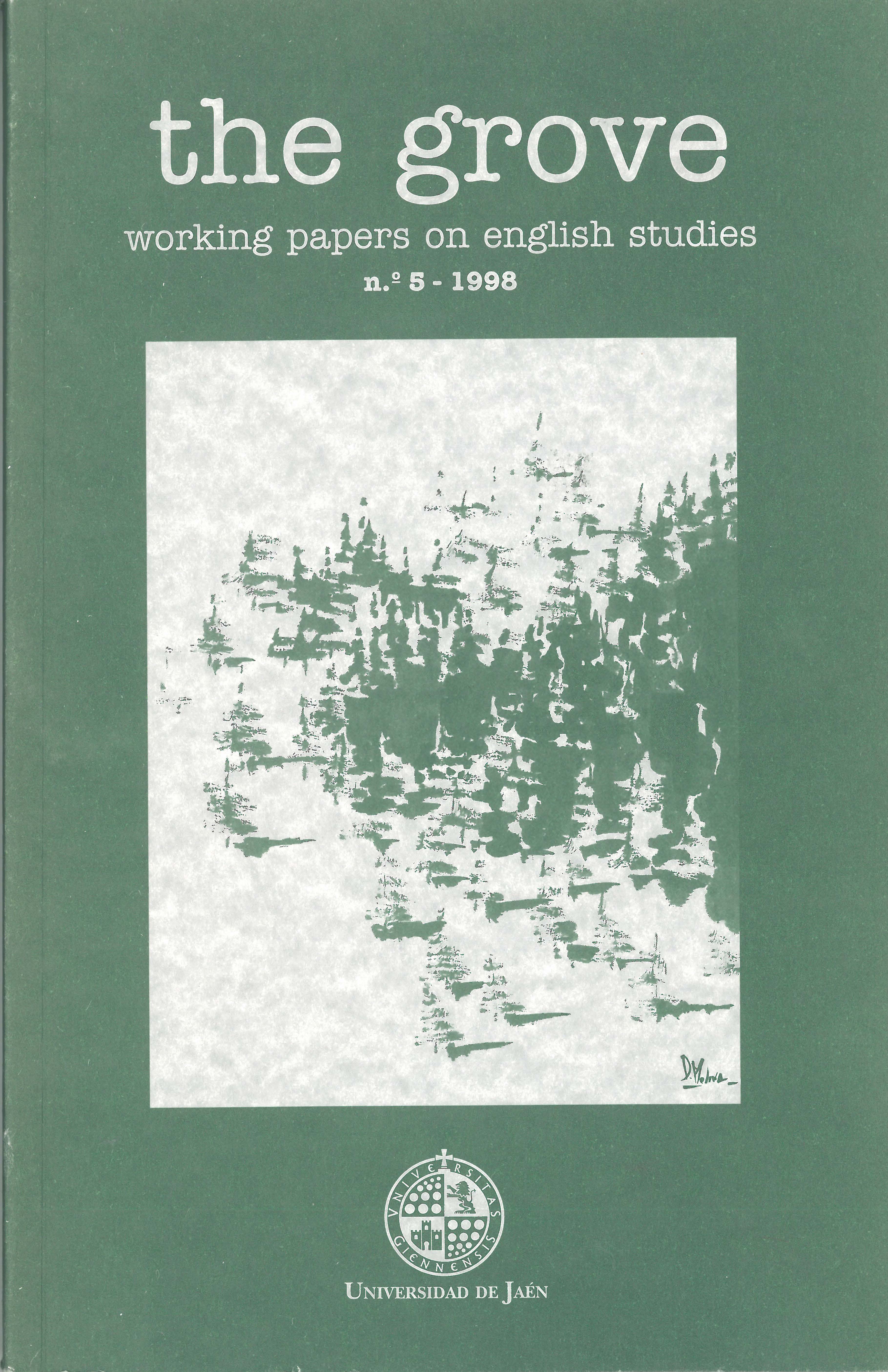 					View Vol. 5 (1998): The Grove. Working Papers on english studies
				