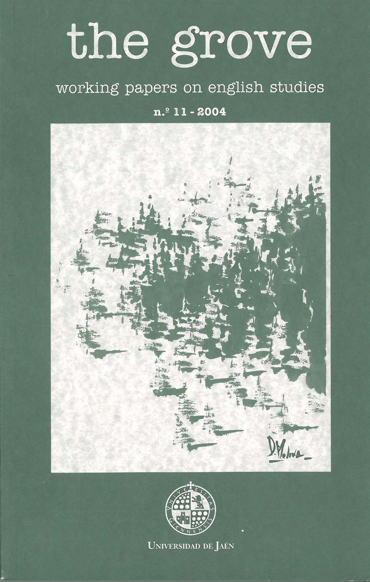 					View Vol. 11 (2004): The Grove. Working Papers on english studies
				