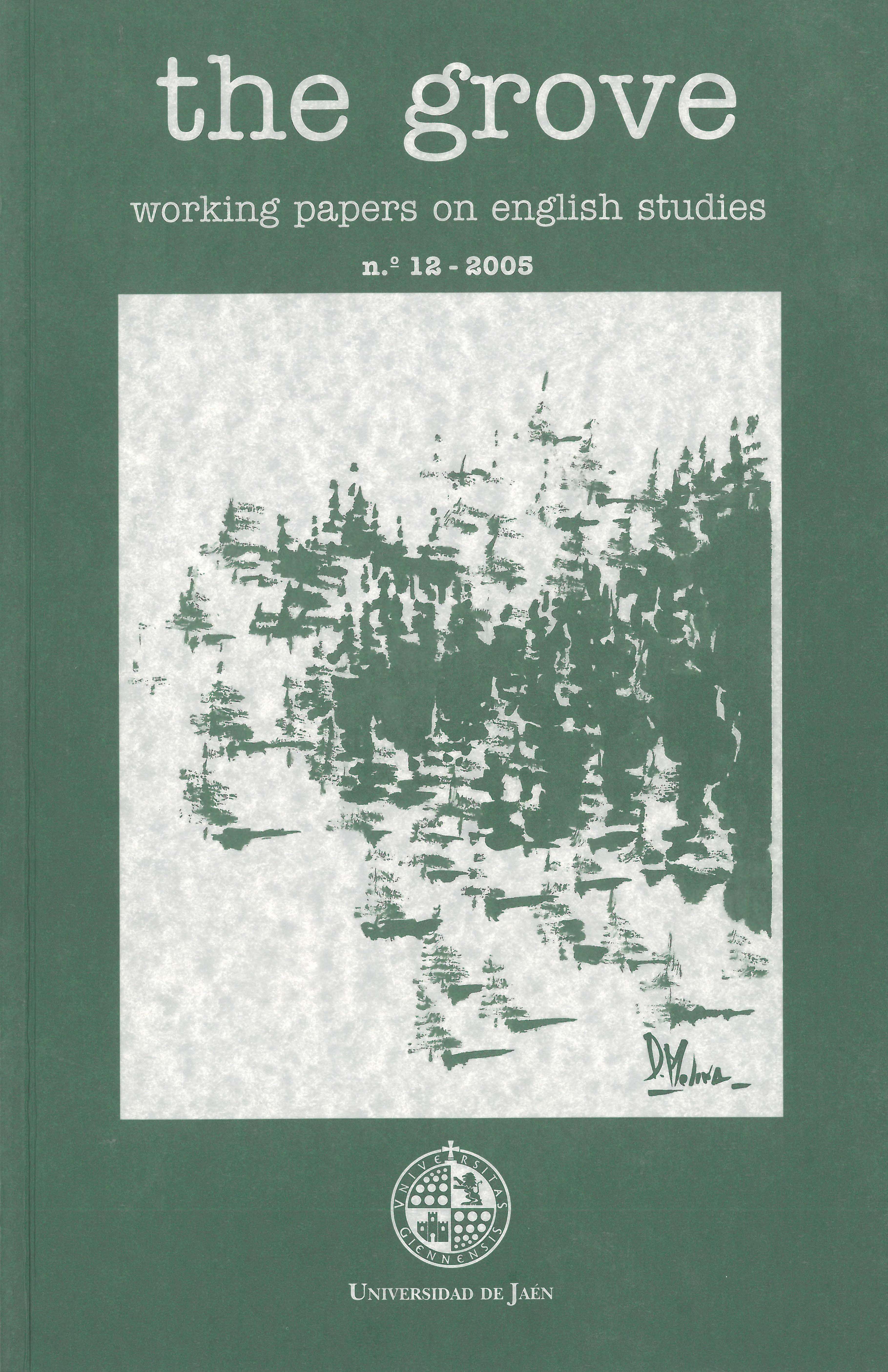 					View Vol. 12 (2005): The Grove. Working Papers on english studies
				