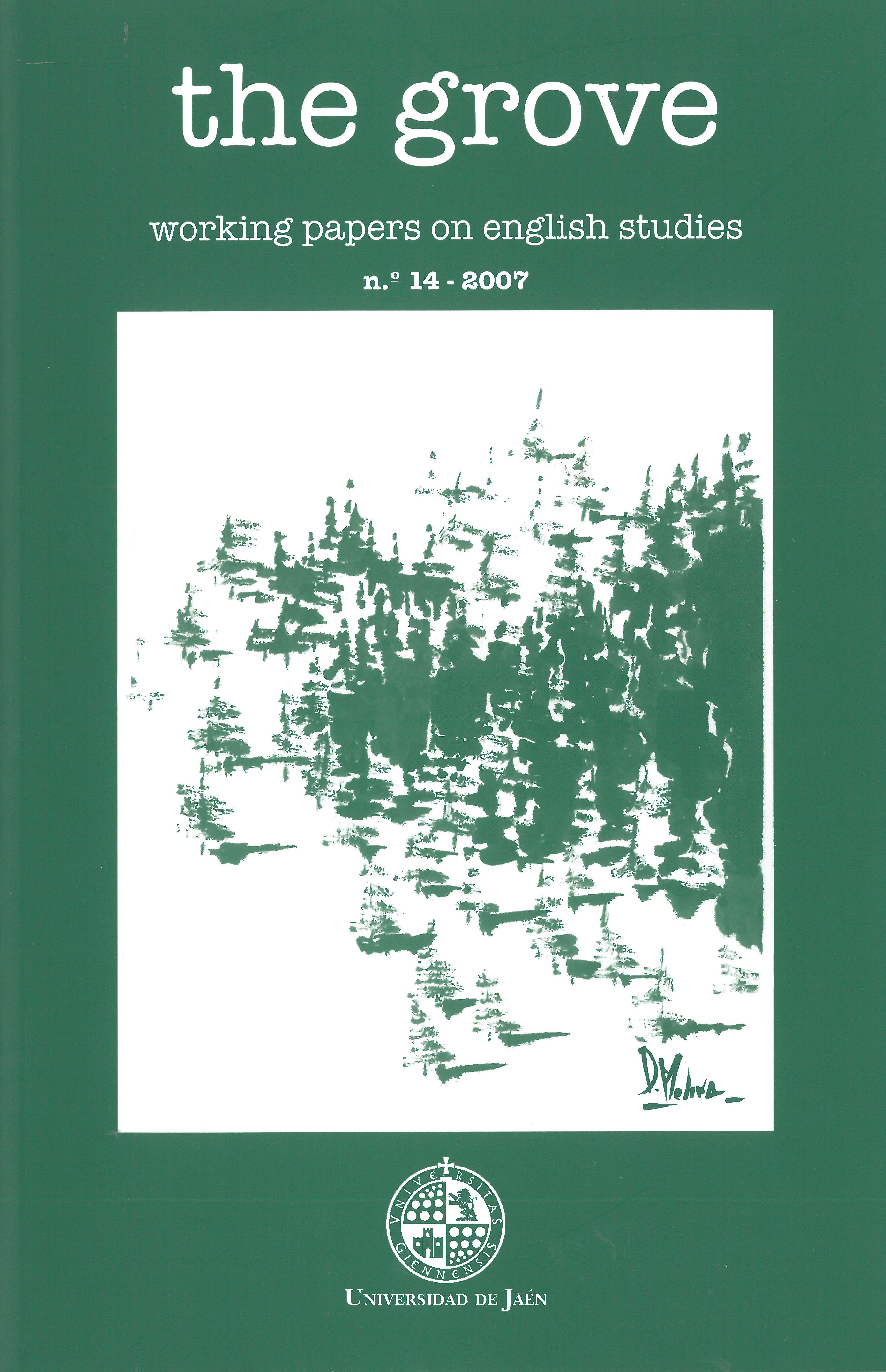 					View Vol. 14 (2007): The Grove. Working Papers on english studies
				