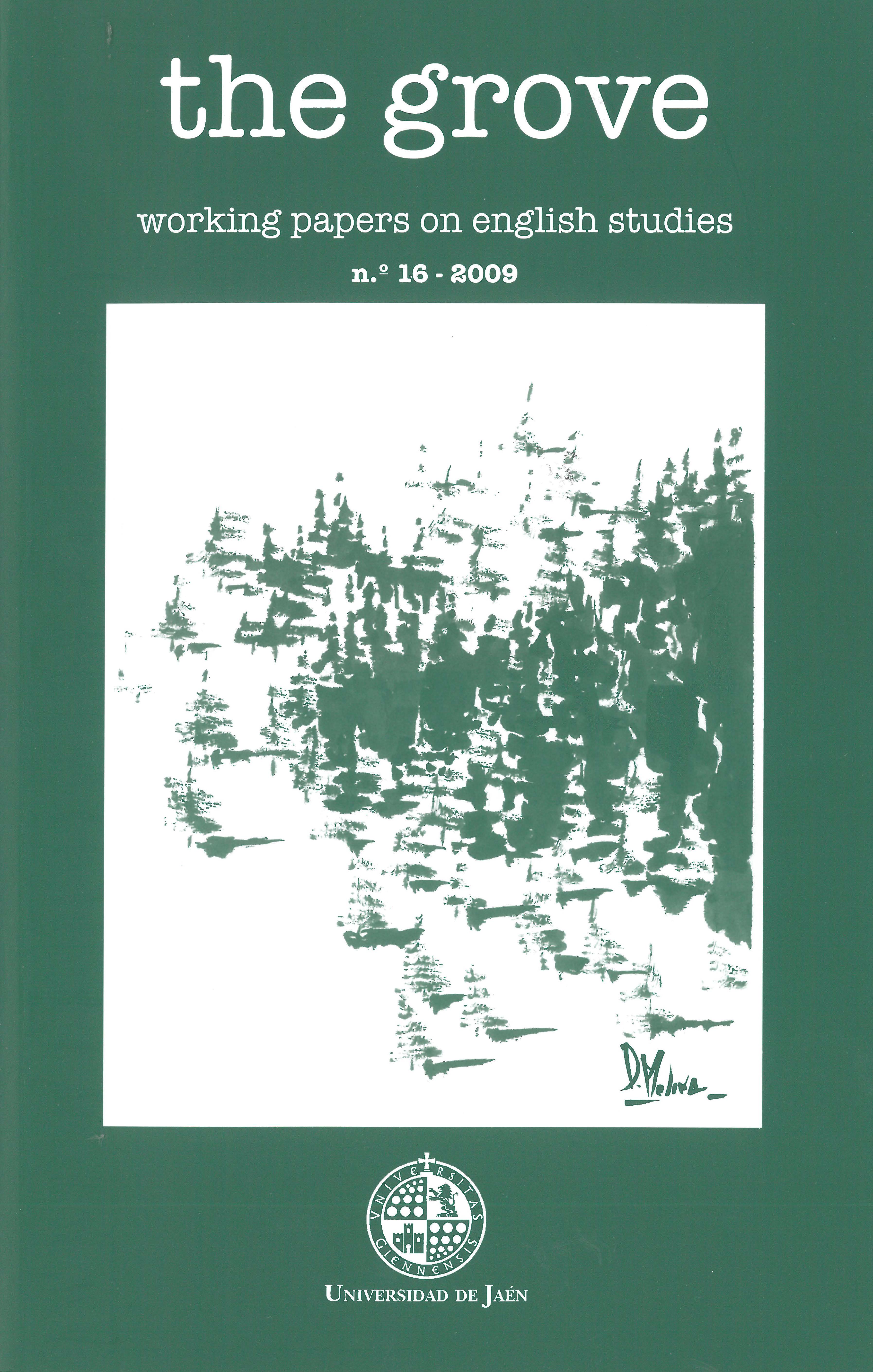 					View Vol. 16 (2009): The Grove. Working Papers on english studies
				