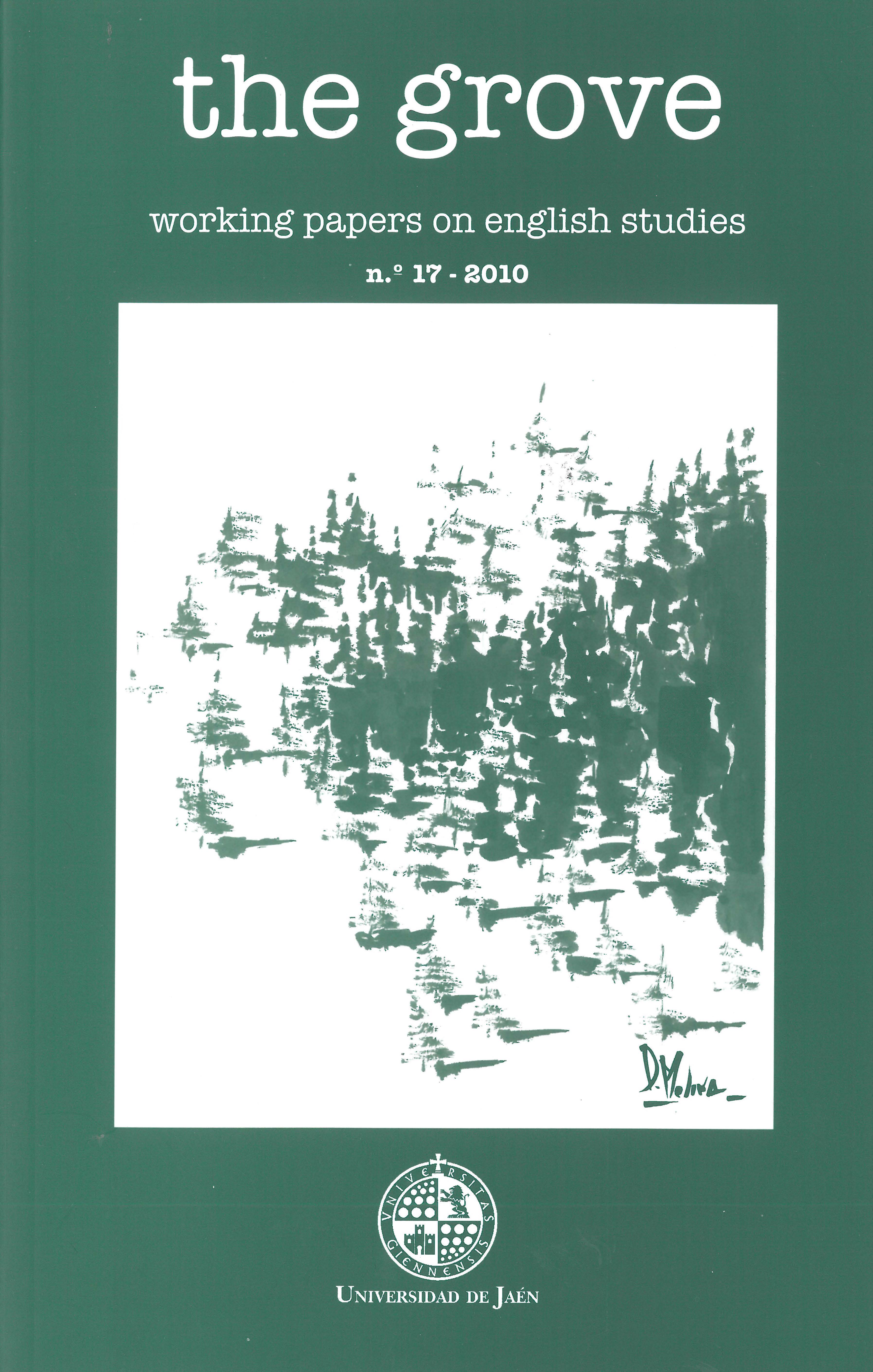 					View Vol. 17 (2010): The Grove. Working Papers on english studies
				